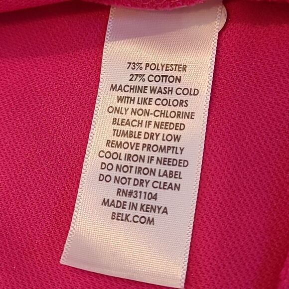 Kim Roger's  sz L Activewear pink & black Activewear jacket, zip front - Picture 8 of 9